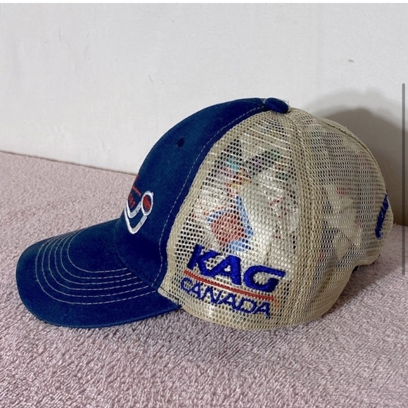 Vintage Navy Westcan Bulk Transport Mesh Back Snap Back Trucker Hat - Picture 4 of 11